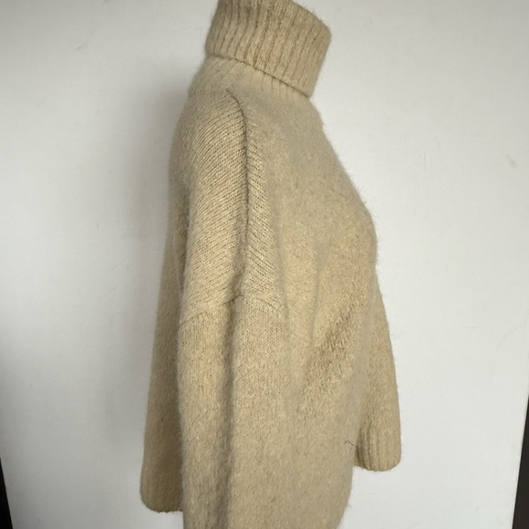 ANINE Bing Denver cream alpaca sweater size S - Picture 7 of 9